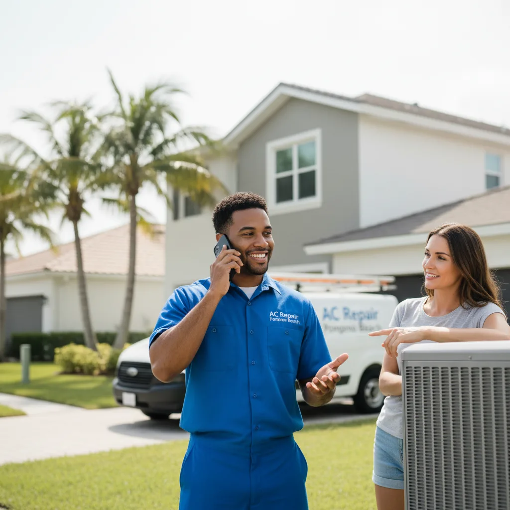 AC Repair Pompano Beach customer support in Stonewall